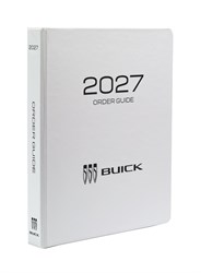 2027 BUICK PRINTED ORDER GUIDE